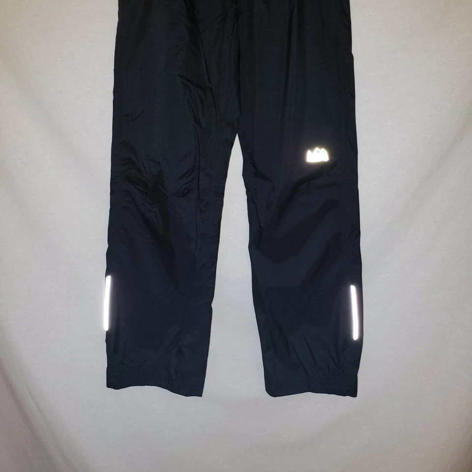 Pantalones de lluvia REI cooperativos para niños M (10-12) Ripstop 100 % nailon negros para exteriores Foto 4 de 4