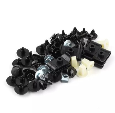 50Pcs Engine Splash Shield Fender Bumper Screw Clips Rivet Fastener For Avalon