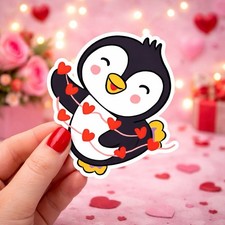 Valentine's Day Cute Animals Sticker Set - 12 Piece