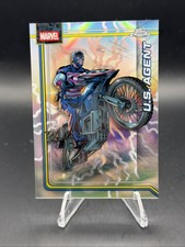 2026 Topps Chrome Marvel Comics #182 U.S. Agent Storm's Lightning Refractor
