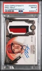 2023 Topps Dynasty Mike Trout Game Used Patch Auto /10 PSA 8