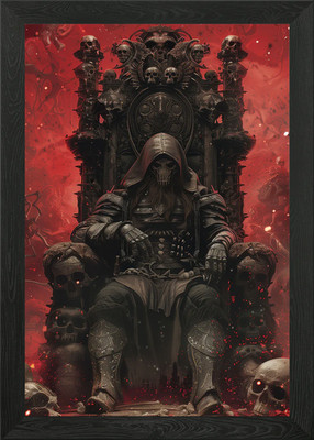The Dark Overlord Gerahmtes Wandbild Poster Leinwanddruck Bild