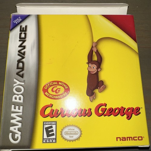Curious George (Nintendo Game Boy Advance) CIB Complete in Box GBA Gameboy - Picture 1 of 5