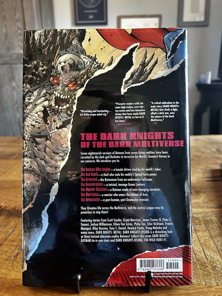 Dark Knights: Metal - Dark Knights Rising - твердая обложка - графический роман - Изображение 2 из 3