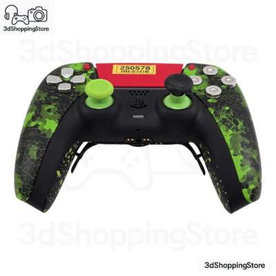 PS5 Controller Custom Modded Aim Controllers Grün Schwarz Paddles