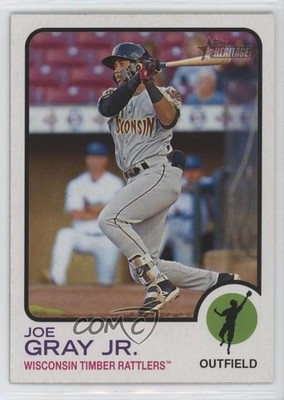 2022 Topps Heritage Minor League Edition Joe Gray Jr #28 0kz8