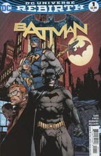 BATMAN #1 CVR A DAVID FINCH REBIRTH 1ST PRINT 2016 DC NM 1ST APP GOTHAM GIRL