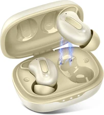 Sleep Earbuds, Mini ANC Wireless Earbuds Bluetooth 5.4 Headphones Deep Bass Ster