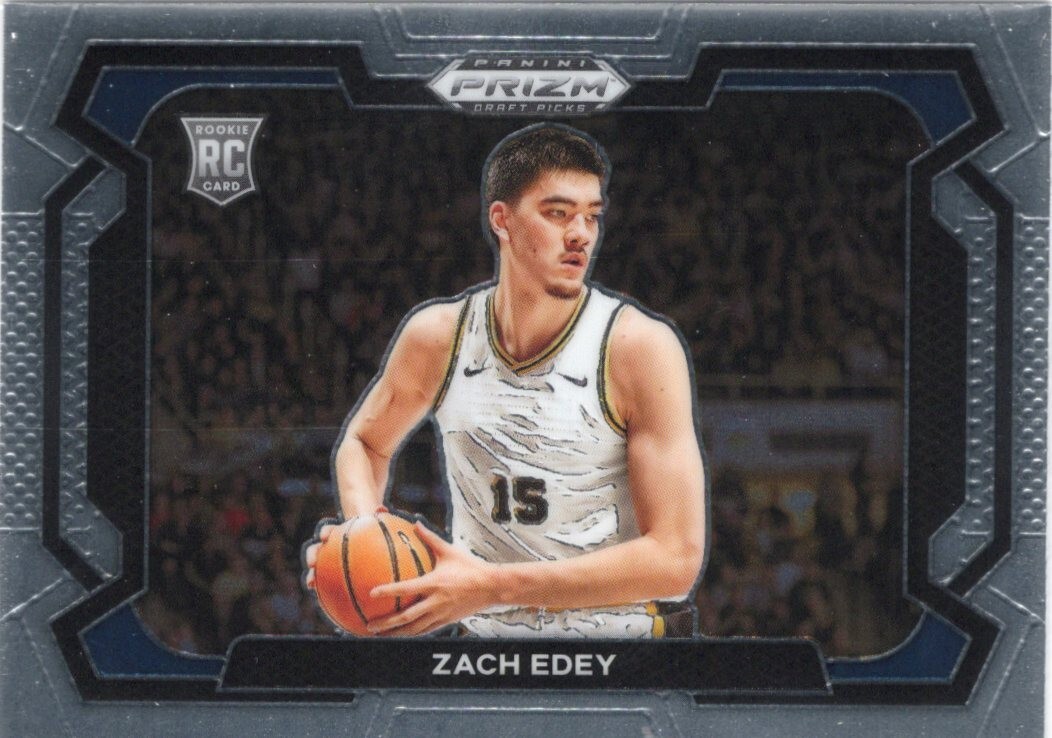 2024 Panini Prizm Draft Picks - Variations #1 Zach Edey (RC)