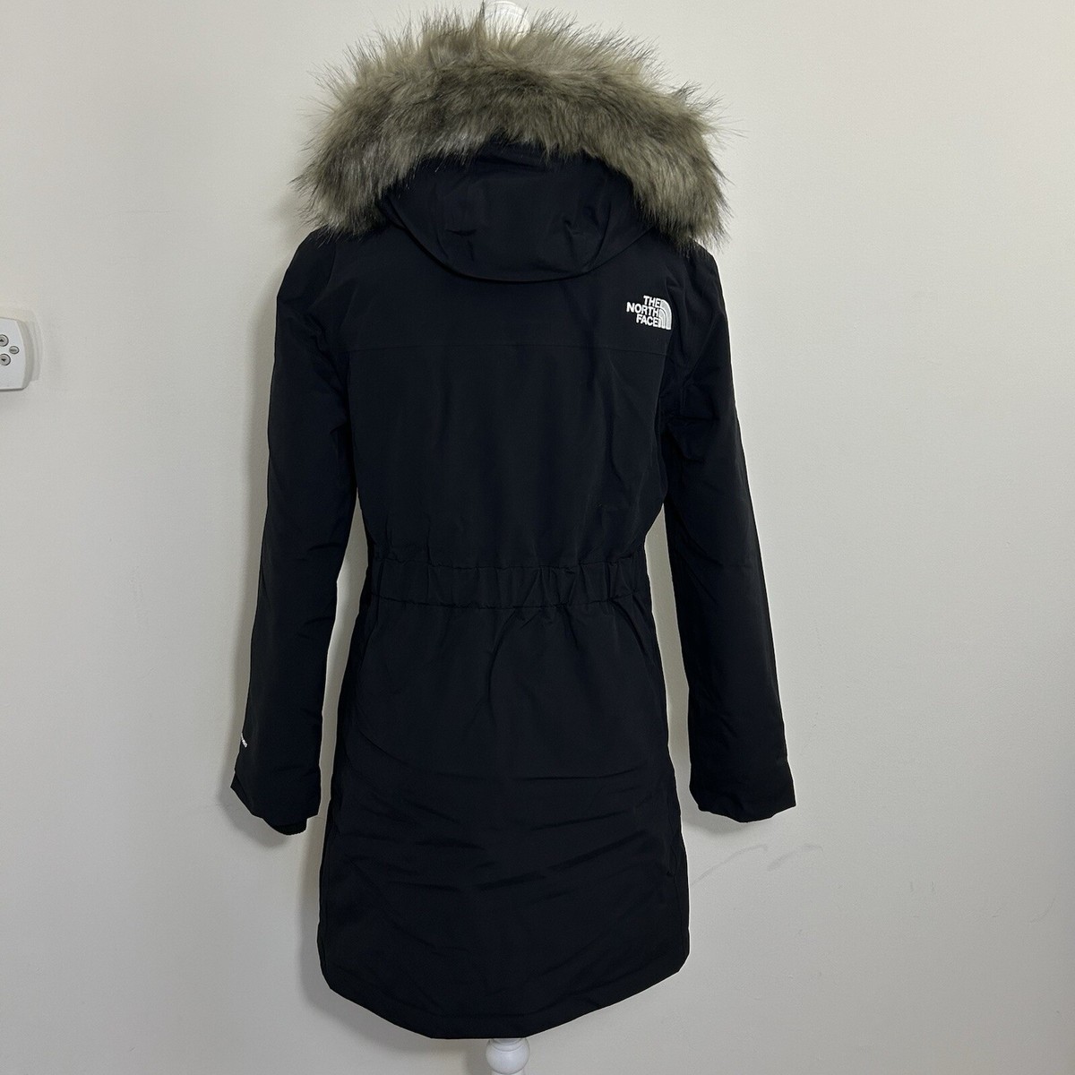 The North Face Women's Arctic Parka Down Coat TNF Black Sz The North Face Women's Arctic Parka Down Coat TNF Black Sz
