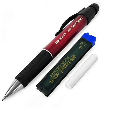 FABERCASTELL Faber-Castell Griff Plus Mechanisch Bleistift 0.7mm B + Kabel / Radierer