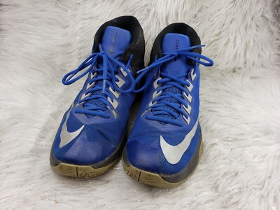 NIKE Zoom Devosion Blue Basketball Sneakers Mens Size US 10.5 EUR 44.5