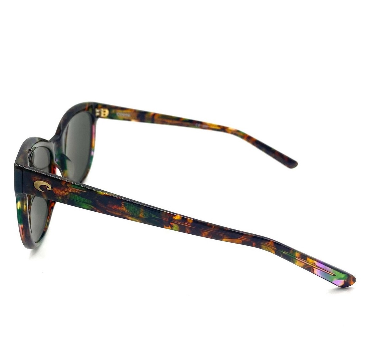 Costa Del Mar Bimini Sunglasses Shiny Abalone/Gray Silver 