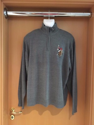 U.S Polo ASSN  Pullover mit halben Reißverschluss  Gr: XL