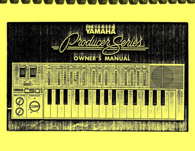 Yamaha CS-01 Synthesizer 2-in-1 combination OWNER'S MANUAL and SERVICE MANUAL