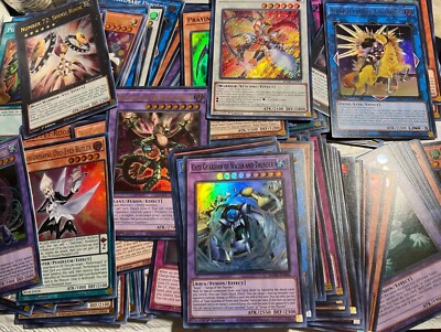 YUGIOH CARD LOT HOLOS COLLECTION HOLOGRAPHIC ONLY FOILS RARES STARTER  COLLECTION | eBay