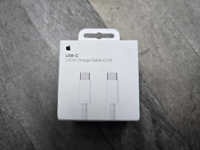 Original Apple 240W USB-C Ladekabel (2m) geflochten - A2794 - Neu geöffnet 