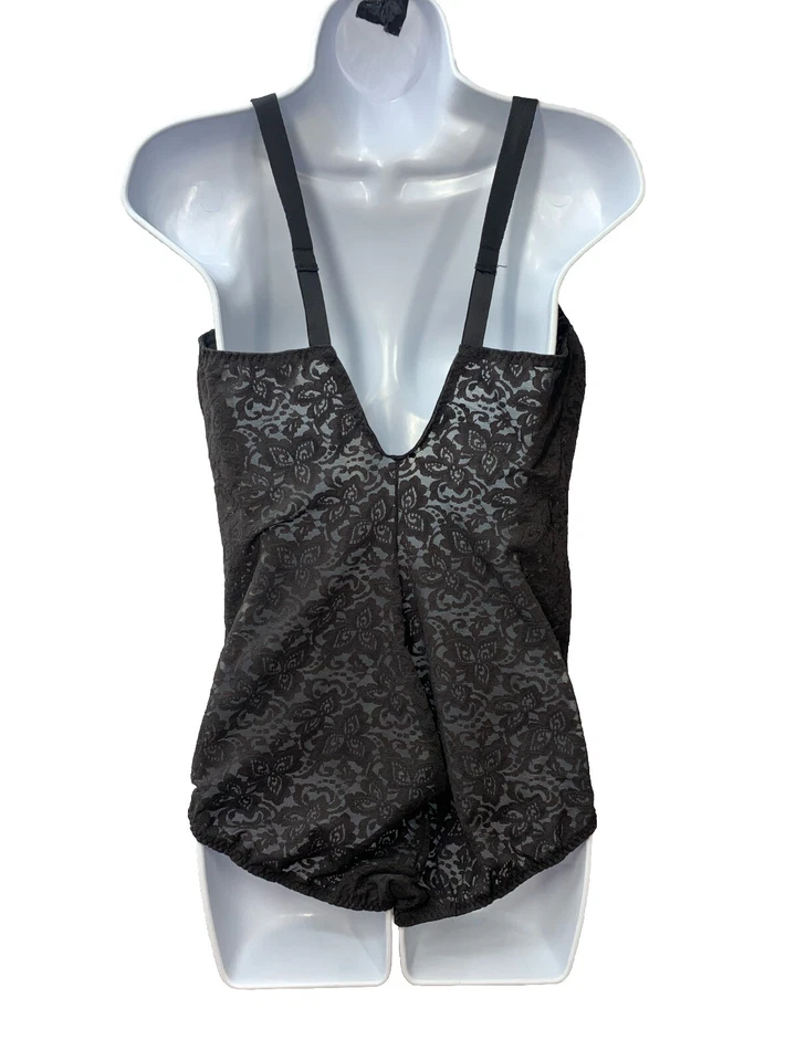 Bali Women's Shapewear Lace 'N Smooth Body Briefer Black Size 40DD DF8L10-XBK - Image 2 of 4