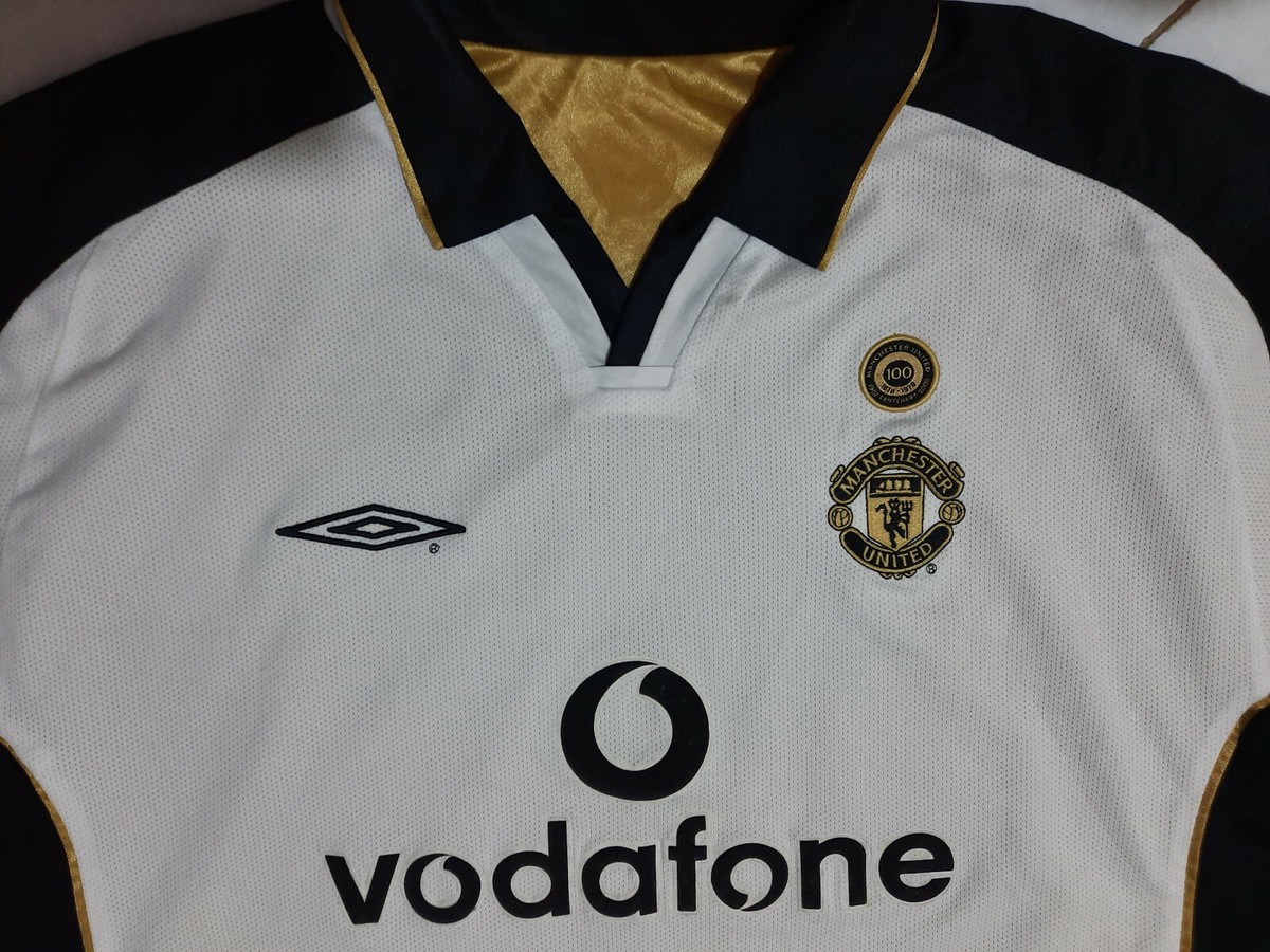 Manchester United Umbro Jersey Away Football Shirt xxl 2001