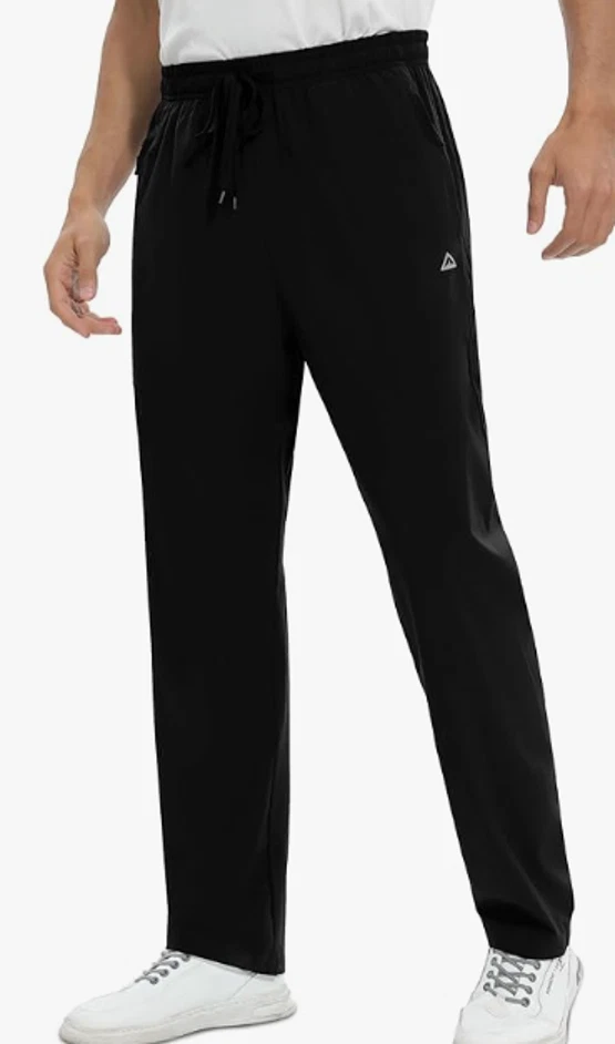 NEW Atlaslava Men's Fleece Lined Quick Dry Athletic Pants Size 2XL