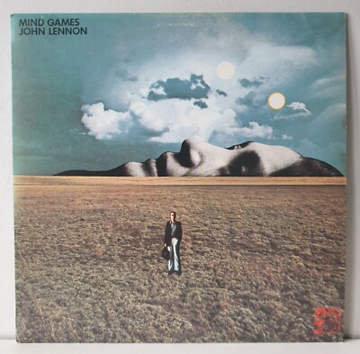 John Lennon   Mind Games - UK 1973 LP Album Vinyl Record - Apple PCS 7165