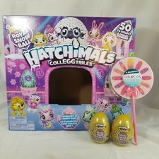 2 Hatchimals Colleggtibles 1 NailiPop 15pc Royal Snow Ball Gold Blind Surprise