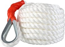 3/4" x50' Anchor Rope Polypropylene Docking Dockline Boat/Sailboat/Mooring/Pu...