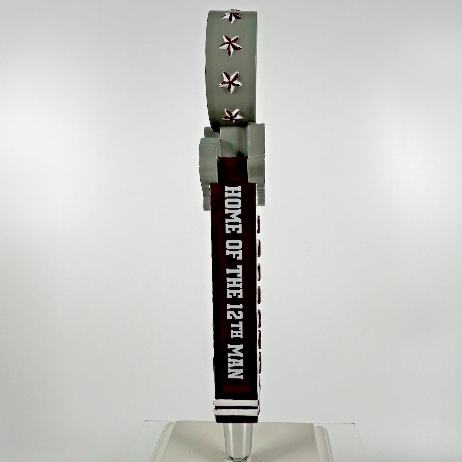 12th Man Lager Karbach Brewing Beer tap handle Texas A&M University Aggies NIB