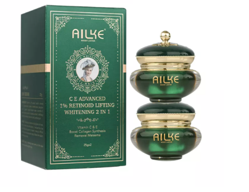 AILKE Dark Spot Removal Face Cream, with Retinol Vitamin C, Whitening Cream Set