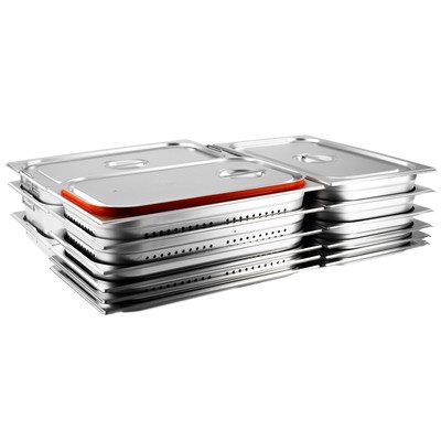 GN Behälter Gastronorm Behälter 1/1 20mm - 200mm Tiefe aus Edelstahl