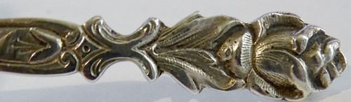 German 800 solid silver 8 1/2" Pastry Server 1.5 - Picture 9 of 10