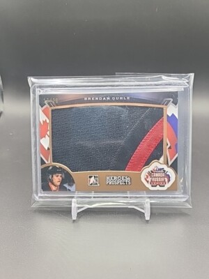 2015-16 Leaf Heroes & Prospects Jersey Brendan Guhle /20 Team Canada 