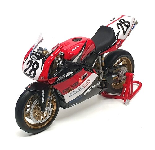 MINICHAMPS - a Ducati 998 R, Team Infostrada, Ruben Xaus, World Superbikes 2002, 1:6 scale diecast m