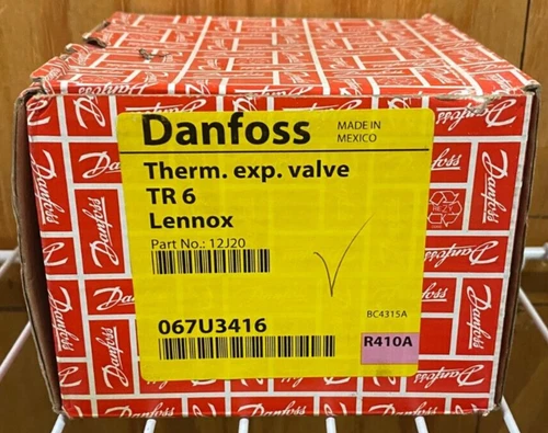 Danfoss 067U3416 Thermostat Expansion Valve TR 6 Lennox