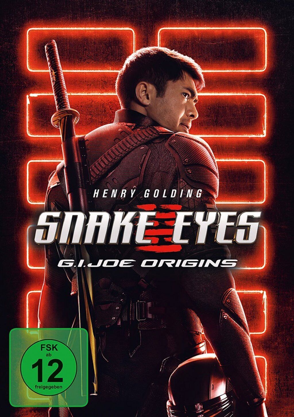 Snake Eyes G.I. Joe Origins - (Henry Golding) DVD-NEU