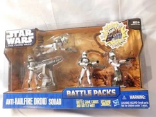 Star Wars The Clone Wars Anti Hailfire Droid Squad Battle Pack 