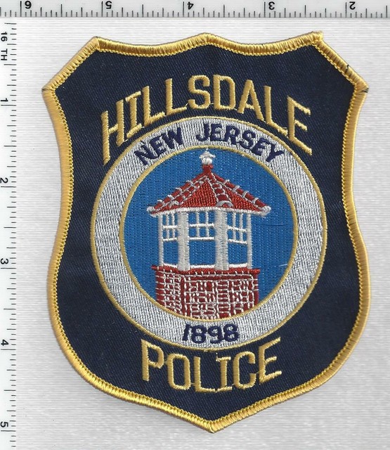 Hillsdale Police (New Jersey) 2nd Issue Shoulder Patch eBay