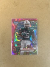 2024 Bowman University Chrome - Pink Lava Refractor #84 Jacolby George (RC)