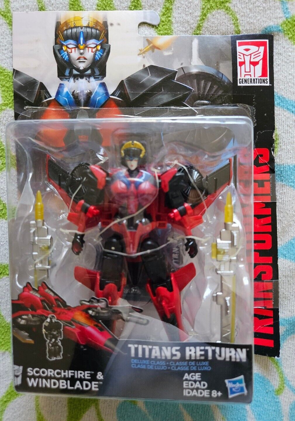 Transformers Titans Return Deluxe Windblade Sealed 2017 Rare