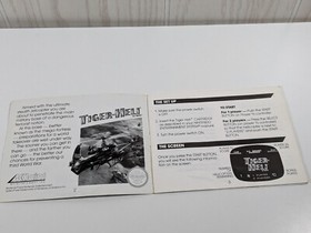 Tiger-Heli - Manual/Instrucciones Original Nintendo NES Solo - Env&iacute;o Combinado