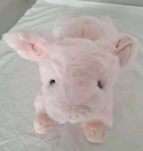 Classic TY Beanie Baby Tulip The Pink Pig Piglet Stuffed Plush 14” 1995 Vintage