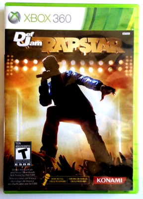Def Jam Rapstar - Microsoft Xbox 360, 2010 - Video Game Complete