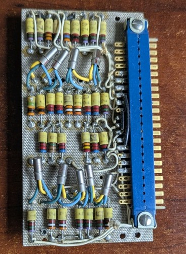Vtg 1960's Transistor Board *Early Computer Module 