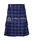 Clergy Modern Tartan Scottish UTILITY KILT - Made to Order By Celtic Attire