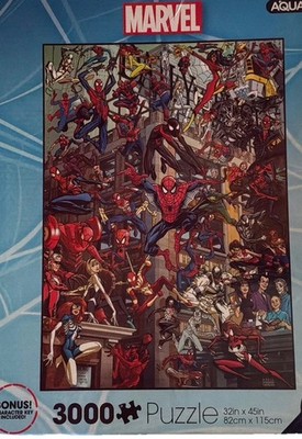 Marvel Superheroes Jigsaw Puzzle 3000 Pieces Aquarius Comics Large Puzzle New