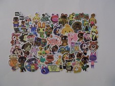Animal Crossing  3 Stickers, Decals - Tom Nook, Blanca, Chip, Chopper, etc