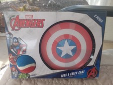 Disney Marvel Avengers Captain America Kids Toss Catch Game Toy