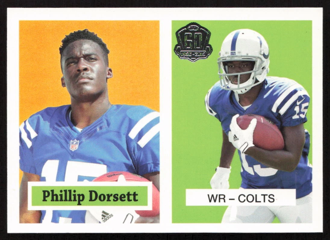 Phillip Dorsett Topps Chrome 60th Anniversary #PD Rookie