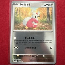 1x Delibird | Mega Evolution | 105/132 | Common | Reverse Holo | NM | Pokemon