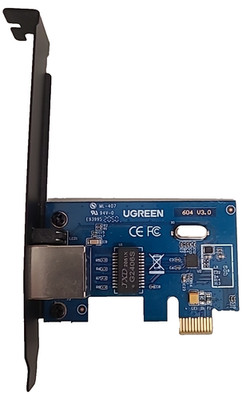 UGREEN604 V3.0 PCI Express PCIe Netzwerkkarte Gigabit LAN Karte 10/100/1000 Mbp